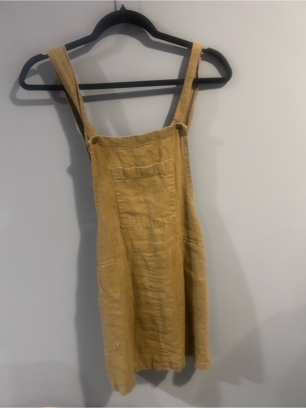 Conscious Clothing Linen Overall Style Dress